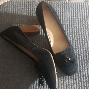 Talbots Suede slim block